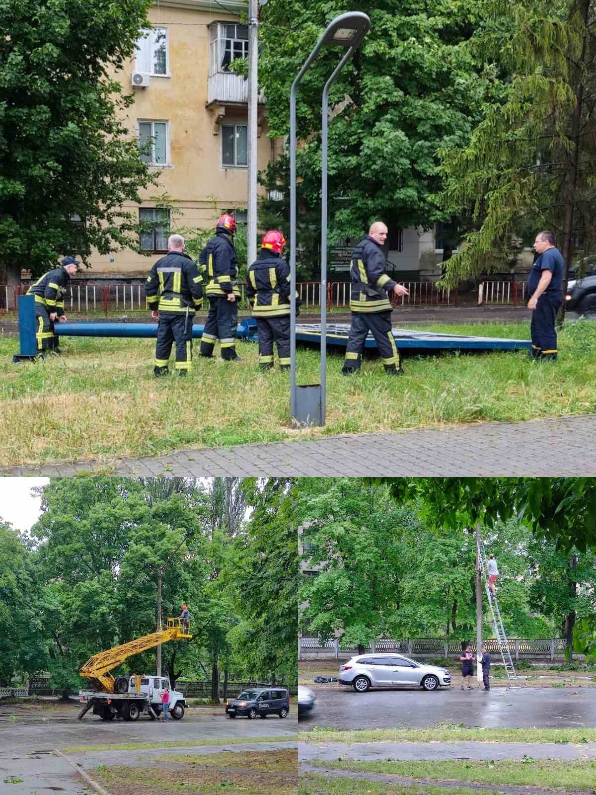 Ліквідація негоди у м. Жовті Води
